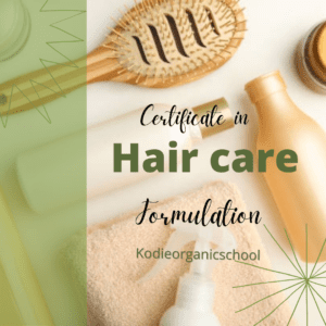 Certificate in hair care formulation course
