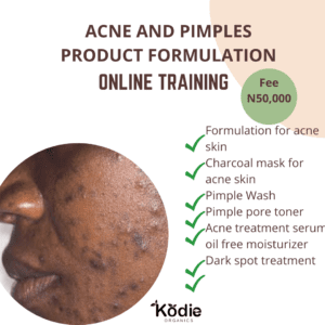 Acne/Pimple Products Formulation Course